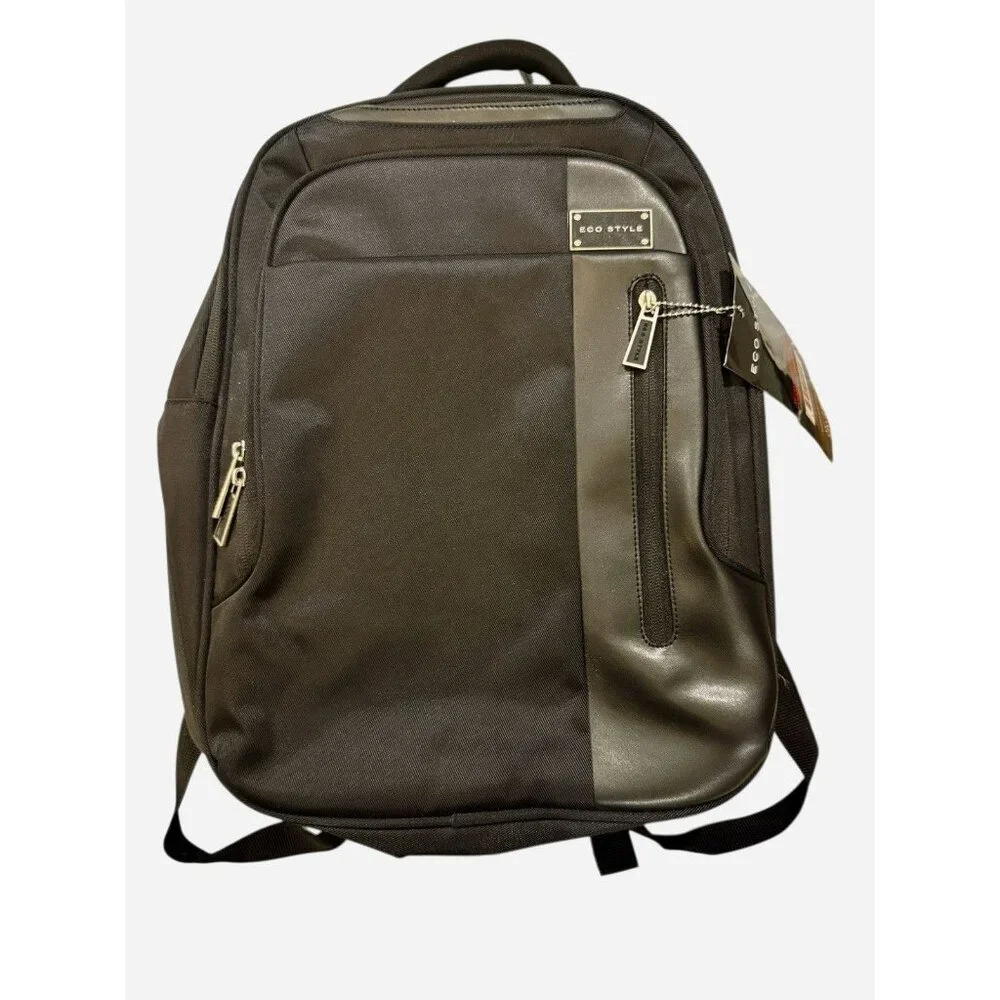 Eco Style Tech Exec Laptop Backpack TSA Friendly‎ 16.1” NEW w/ Tags